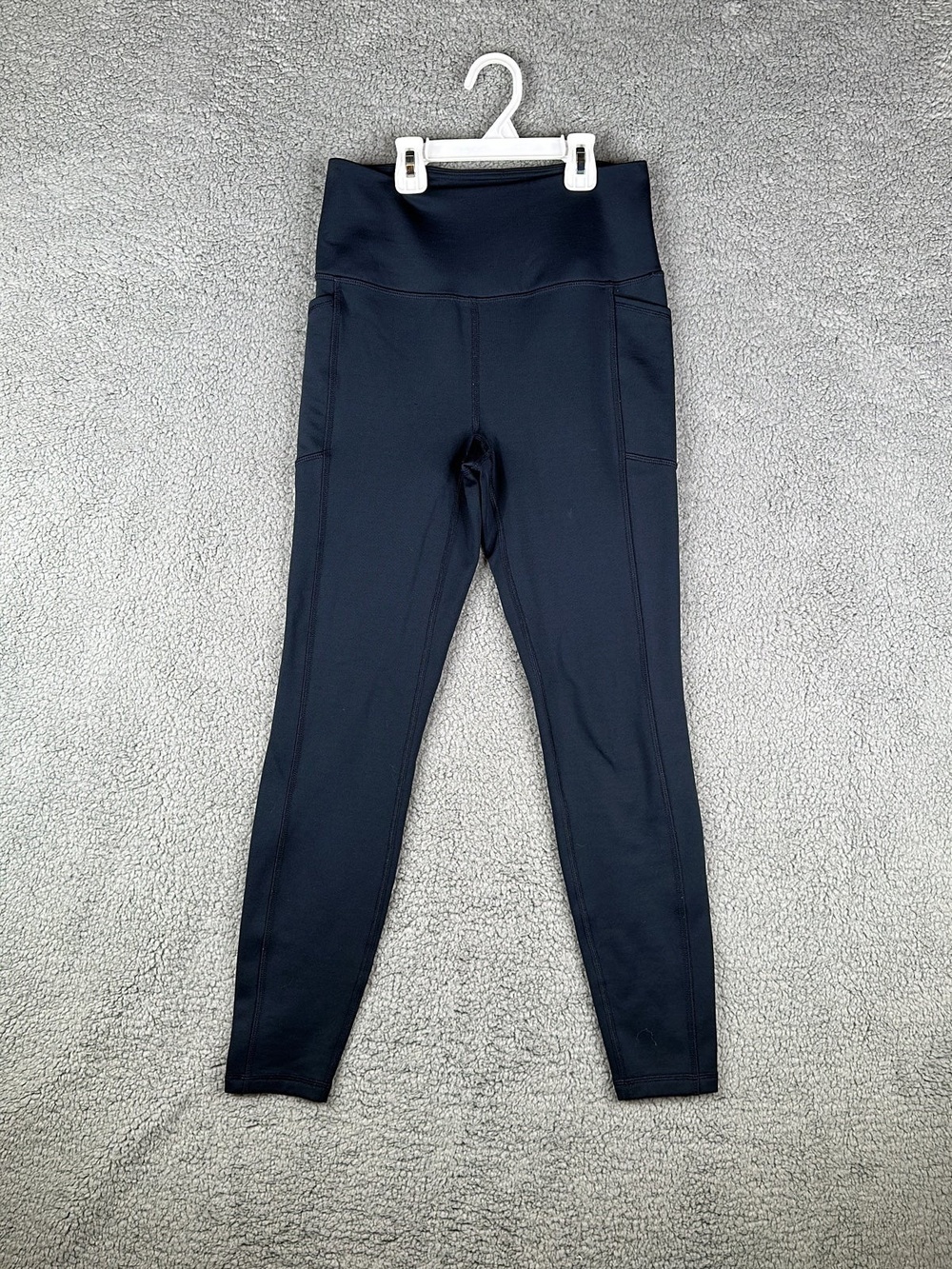 Spyder active leggings navy blue sz small awesome
